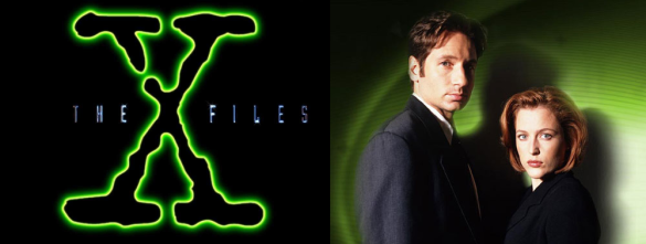 THE X FILES logo mulder scully