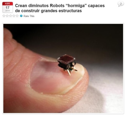 robots hormiga captura