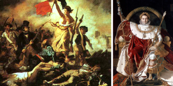 15 años después del inicio de la Revolución Francesa, Napoleón se proclamaba emperador