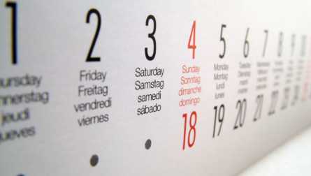 LLEGÓ LA HORA DE DERRIBAR MUROS INVISIBLES Calendar-numbers-date